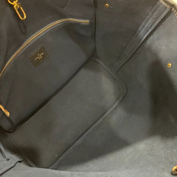 Louis Vuitton Neverfull MM Black Empriente Leather w/ Pouch (JB1334) - Picture 12 of 14
